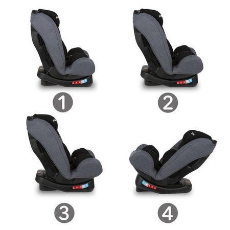 Kidwell MAVER - Fotelik Samochodowy 0-36 kg Grey