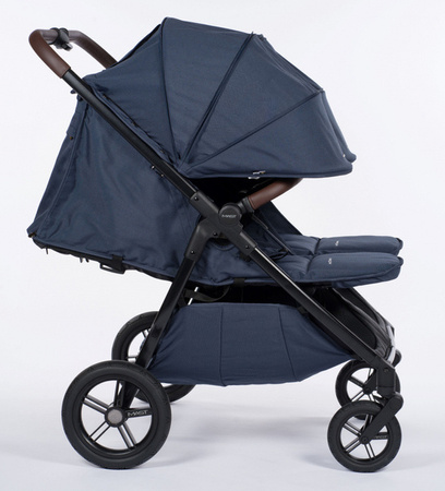 Mast M.Twin x Wózek Spacerowy Bliźniaczy Koła HP Blueberry