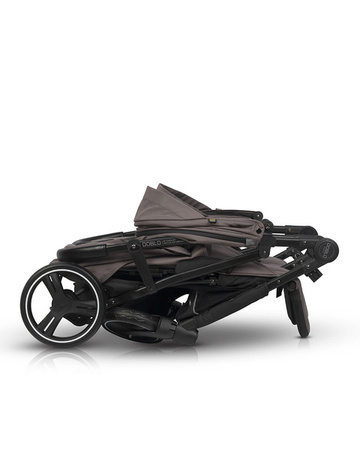 Euro-Cart Doblo Wózek Spacerowy Bliźniaczy lub Rok Po Roku Taupe