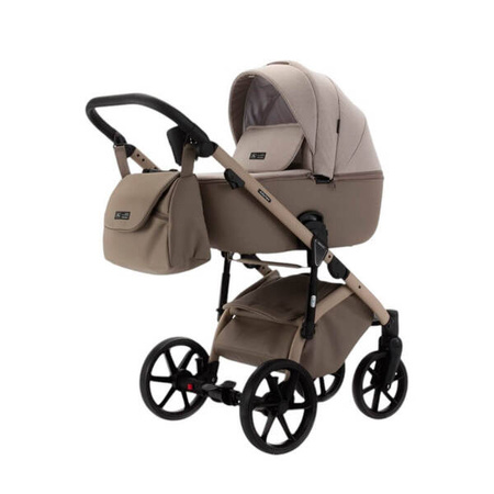 Adamex Nola Natura Wózek Głęboko-Spacerowy Cappuccino