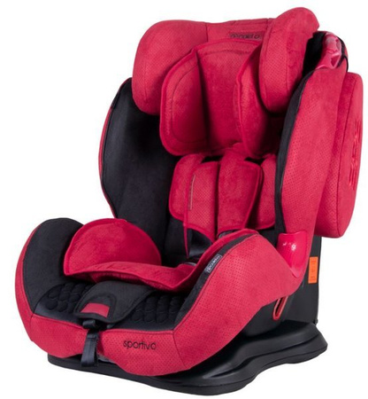 Coletto Sportivo Fotelik Samochodowy 9-36 kg Red 2019