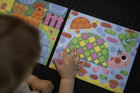 Janod Zestaw kreatywny Mozaika Zwierzęta 3+