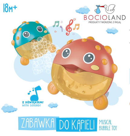 Bocioland Bąbelkowa Rybka do Kąpieli Blue BL044