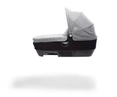 Joie Signature Calmi R129 Gondola z Możliwością Montażu W Samochodzie Carbon + Joie i-Base Encore Baza Obrotowa