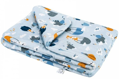 Bonjour Cherie BAMBUSOWA Kołderka Niemowlaka rozmiar 65x75 cm Liski