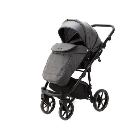 Adamex Nola Standard Wózek Głęboko-Spacerowy Grafit PS-58