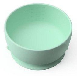 Everyday Baby, Silikonowa miseczka z przyssawką Miętowy