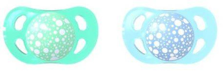 Twistshake Smoczek Uspokajający 6m+ P 2x