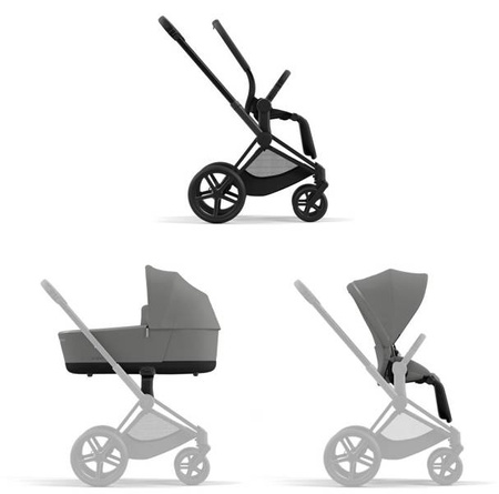Cybex Priam 4.0 Wózek Spacerowy Soho Grey