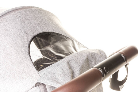 4Baby Stinger Pro Wózek Spacerowy Melange Light Grey