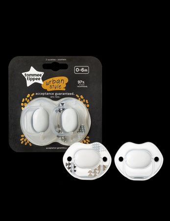 Tommee Tippee Smoczek Uspokajający Urban Unisex 0 - 6m