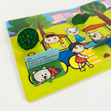 Media Rodzina Książeczka Kicia Kocia i Nunuś Zabawa w Chowanego