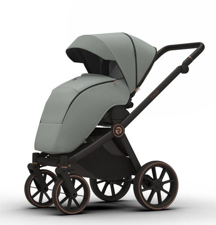 Riko Cava Wózek Głęboko-Spacerowy 12 Sage