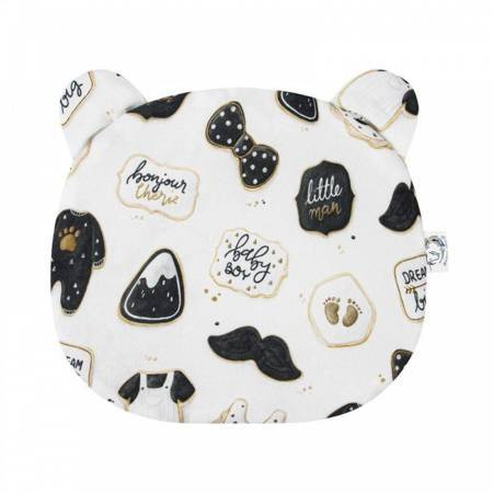 Bonjour Cherie Bambusowa Poduszka Miś 30x30cm Little Man