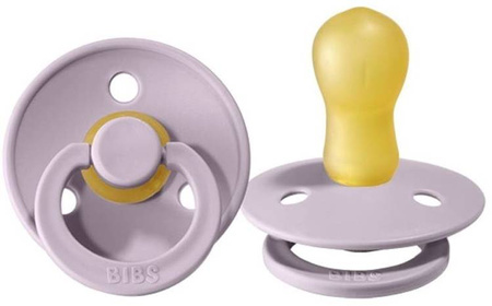 Bibs Smoczek Uspokajający Kauczukowy r.L Dusky Lilac