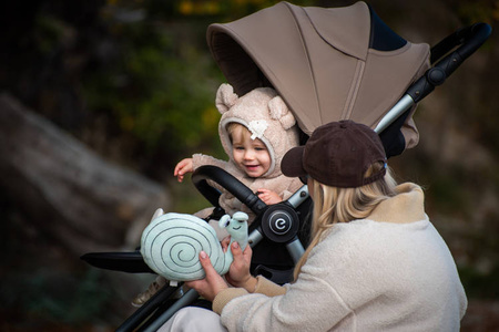 Espiro Wave 2023 Wózek Spacerowy 209 Mokka Taste