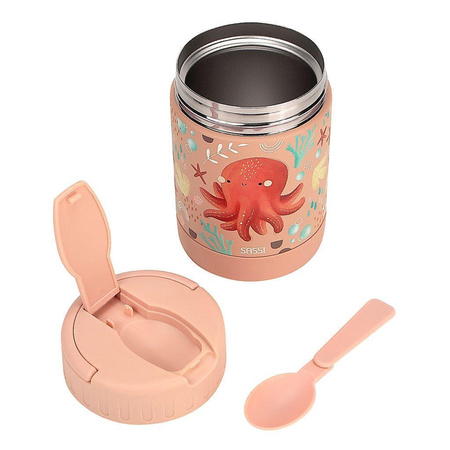 Sassi Termos obiadowy dla dzieci 350ml Ośmiornica