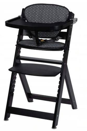 Safety 1st Timba Krzesełko do Karmienia + Wkładka Deep Black/Geometric