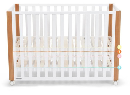 Kinderkraft Koya Łóżeczko Dostawne Kojec 4w1