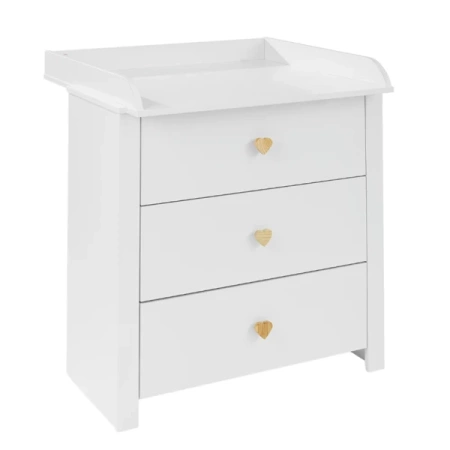 ATB Little Heart Komoda z Przewijakiem