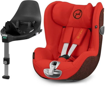 Cybex Sirona Z I-Size Fotelik Samochodowy 0-18 kg RWF + Baza Z-Fix Autumn Gold