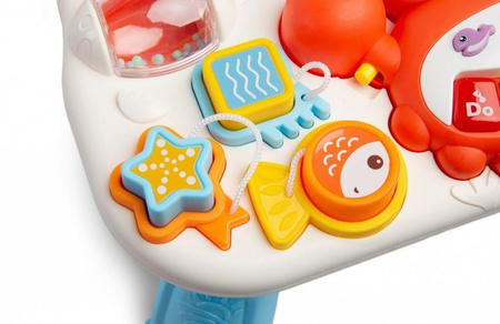 Toyz Caretero Pchacz Stolik Edukacyjny 2w1 Spark Orange