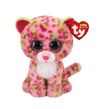 Ty Beanie Boos Lainey - Różowy Leopard 15cm