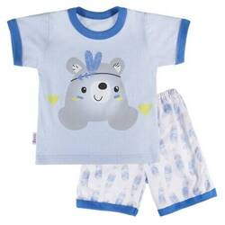 Eevi Piżama Chłopięca Family Rozmiar 122 Niebieska