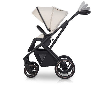 Cavoe Axo Shine Wózek Głęboko-Spacerowy 2w1 + Torba + Adaptery Champagne