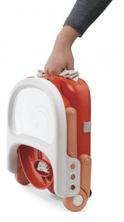 Chicco Pocket Snack Przenośne Krzesełko do Karmienia Poppy Red