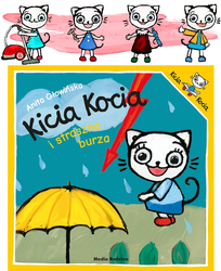 Media Rodzina Książeczka Kicia Kocia i Straszna Burza