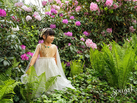 Souza! Sukienka wizytowa tiulowa z rękawami Dorianne 8-10 lat