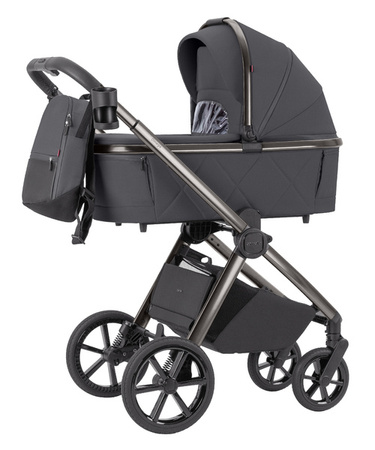 Carrello Omega CRL-6530 Wózek Głęboko-Spacerowy Excellent Grey