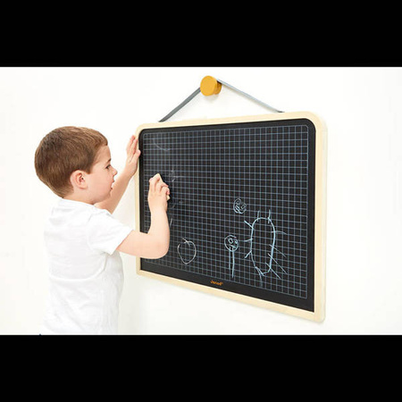 Janod Dwustronna Tablica Ścienna z Akcesoriami 3+