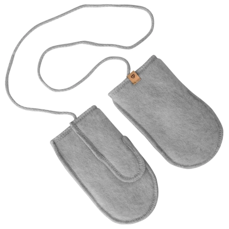 Zaffiro Rękawiczki dla Dzieci Wełna Premium 1-3 l Grey