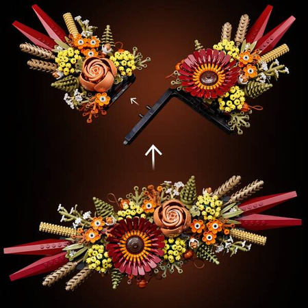 LEGO Creator Expert 10314 Stroik z Suszonych Kwiatów