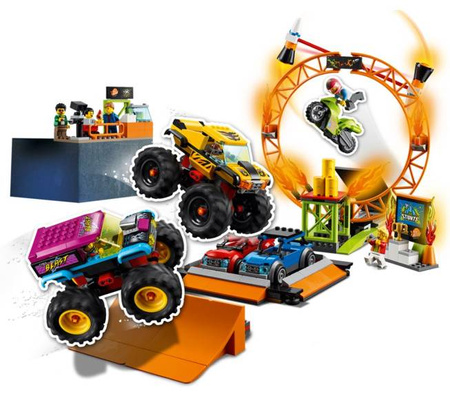 Lego City Arena Pokazów Kaskaderskich 60295