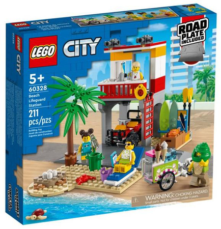 LEGO City Stanowisko Ratownicze Na Plaży 60328
