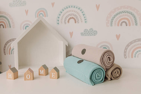 Yoonco Koc Bambusowy 80x100 Yoonco Beżowy