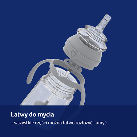 LOVI Pierwszy Kubek z Obciążoną Słomką 150 ml Brown 35/363