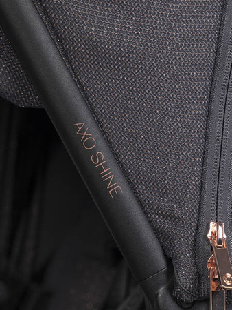 Cavoe Axo Shine Wózek Głęboko-Spacerowy French Gray