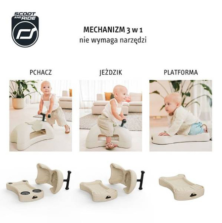 Scootandride My First Wielofunkcyjny Jeździk Sand