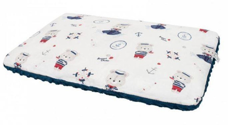 Poduszka Średniaka z Minky Poseidon Rozmiar 30x40cm Marynarz