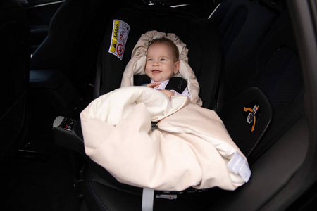 Piapimo Otulacz Do Fotelika Samochodowego i Gondoli Beżowy