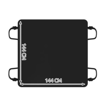 Pokrowiec- mata dla psa 144x144cm 23691