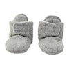 Lodger Fleece Polarowe Buciki Kapcie z Antypoślizgową Podeszwą 6-12 msc Szare Drizzle