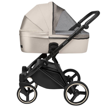 Skiddou Oslo + Wózek Głęboko-Spacerowy 2w1 Vanilla Delight