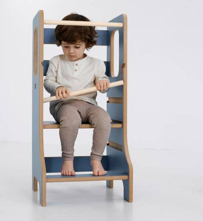 Baby Wood Slim M Kitchen Helper Błękitny