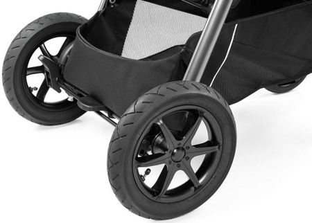 PegPerego GT4 Wózek Głęboko-Spacerowy Terenowy 2w1 Black Shine