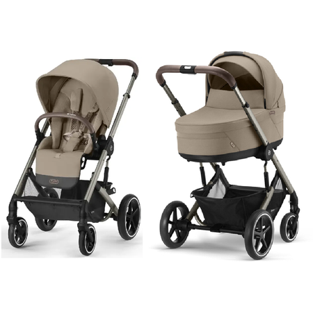 Cybex Balios S Lux Wózek Głęboko-Spacerowy Almond Beige 2024